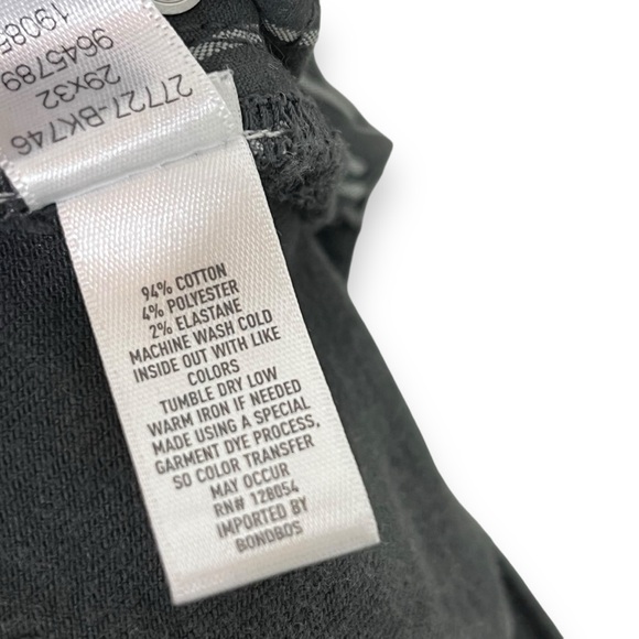 Bonobos Men’s All Seasons Grey Athletic Fit Straight Leg Denim Jeans 29/32 - Picture 11 of 11